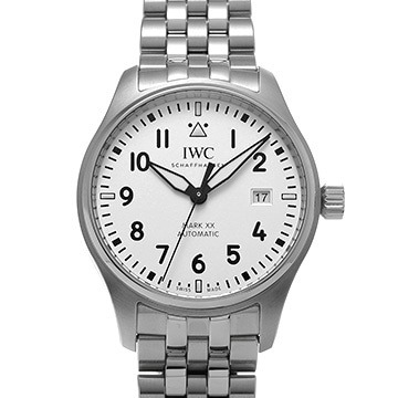IWC パイロットウォッチ マークXX IW328208 シルバー メンズ 時計 【中古】【wristwatch】