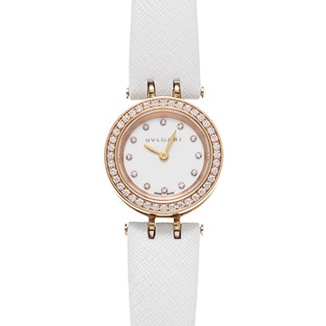 ブルガリ ビーゼロワン BZP23SG ホワイト/ダイヤモンド レディース 時計 【中古】【wristwatch】