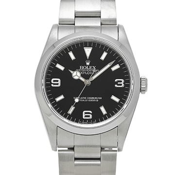 ロレックス エクスプローラー 14270 ブラック メンズ 時計 【中古】【wristwatch】