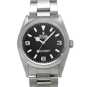 ロレックス エクスプローラー 14270 ブラック メンズ 時計 【中古】【wristwatch】
