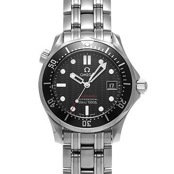 オメガ シーマスター ダイバー300 クォーツ 212.30.36.61.01.001 ブラック ユニセックス 時計 【中古】【wristwatch】