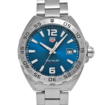 タグ ホイヤー フォーミュラ1 クォーツ WAZ1118.BA0875 ブルー メンズ 時計 【中古】【wristwatch】