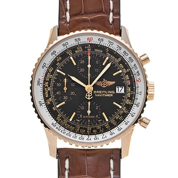 ブライトリング オールドナビタイマー R132B46WBA ブラック メンズ 時計 【中古】【wristwatch】