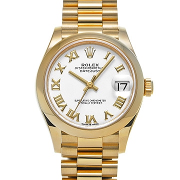 ロレックス デイトジャスト 31 278248 ホワイト ユニセックス 時計 【中古】【wristwatch】