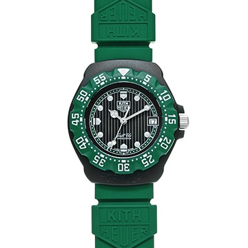 タグ ホイヤー フォーミュラ1 Kith エディション WA121L.BT0014 ブラック メンズ 時計 【中古】【wristwatch】