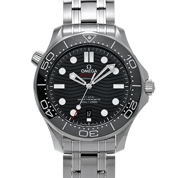 オメガ シーマスター ダイバー300 コーアクシャル マスタークロノメーター 210.30.42.20.01.001 ブラック メンズ 時計 【中古】【wristwatch】