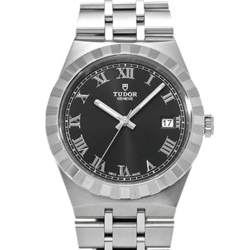 チューダー / チュードル ロイヤル 28500 ブラック メンズ 時計 【中古】【wristwatch】