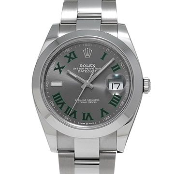 ロレックス デイトジャスト 41 126300 スレート メンズ 時計 【中古】【wristwatch】