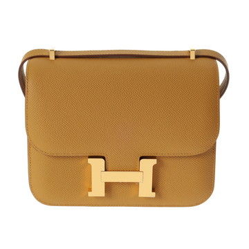 エルメス コンスタンス ミニ18 ミロワール セサミ ヴォーエプソン レディース バッグ 【未使用】【bag】