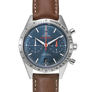 オメガ スピードマスター '57 コーアクシャル 331.12.42.51.03.001 ブルー メンズ 時計 【新品】【wristwatch】