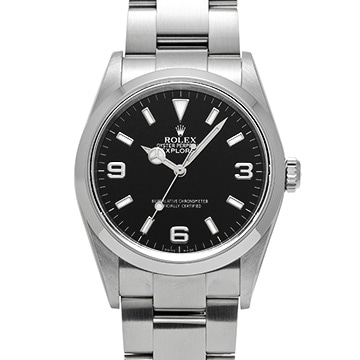 ロレックス エクスプローラー 114270 ブラック メンズ 時計 【中古】【wristwatch】