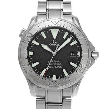 オメガ シーマスター プロフェッショナル 300 2230.50 ブラック メンズ 時計 【中古】【wristwatch】
