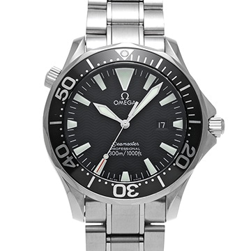 オメガ シーマスター プロフェッショナル 300 2264.50 ブラック メンズ 時計 【中古】【wristwatch】