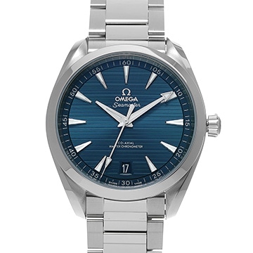 オメガ シーマスター アクアテラ コーアクシャル 220.10.41.21.03.004 ブルー メンズ 時計 【中古】【wristwatch】
