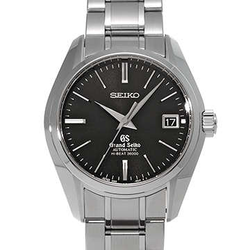 グランドセイコー ヘリテージコレクション メカニカル ハイビート36000 SBGH005 ブラック メンズ 時計 【中古】【wristwatch】
