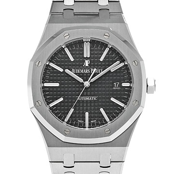 オーデマ ピゲ ロイヤルオーク オートマティック 15400ST.OO.1220ST.01 ブラック メンズ 時計 【中古】【wristwatch】