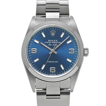 ロレックス エアキング 14000M ブルー メンズ 時計 【中古】【wristwatch】