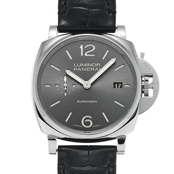 パネライ ルミノール ドゥエ 3デイズ アッチャイオ PAM00904 アンスラサイト メンズ 時計 【中古】【wristwatch】