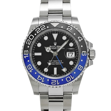 ロレックス GMTマスターII 116710BLNR ブラック メンズ 時計 【中古】【wristwatch】