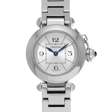 カルティエ ミスパシャ W3140007 シルバー レディース 時計 【中古】【wristwatch】