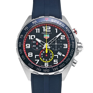 タグ ホイヤー フォーミュラ1 クォーツ クロノグラフ レッドブルレーシング CAZ101AL.FT8052 ブルー メンズ 時計 【中古】【wristwatch】