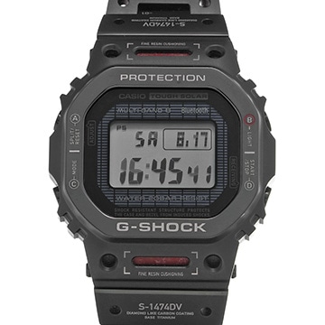 カシオ G-SHOCK フルメタル 5000シリーズ GMW-B5000TVA-1JR ブラック メンズ 時計 【中古】【wristwatch】