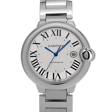 カルティエ バロンブルー W69012Z4 シルバー メンズ 時計 【中古】【wristwatch】