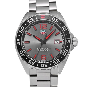 タグ ホイヤー フォーミュラ1 クォーツ WAZ1018.BA0842 グレー メンズ 時計 【中古】【wristwatch】