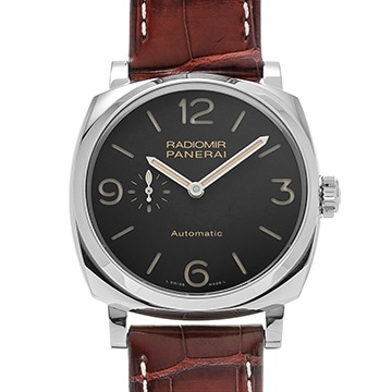 パネライ ラジオミール 1940 3デイズ アッチャイオ PAM00572 ブラック メンズ 時計 【中古】【wristwatch】