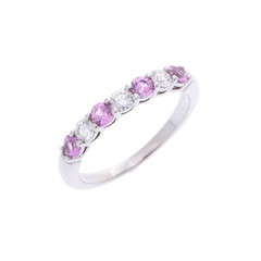 ティファニー フォーエバーバンド リング シルバー Pt950プラチナ レディース ジュエリー 【中古】【jewelry】
