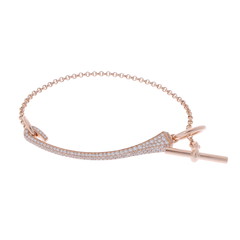 エルメス クルードフォルジュ ブレスレット #ST ゴールド K18ピンクゴールド PG レディース ジュエリー 【中古】【jewelry】