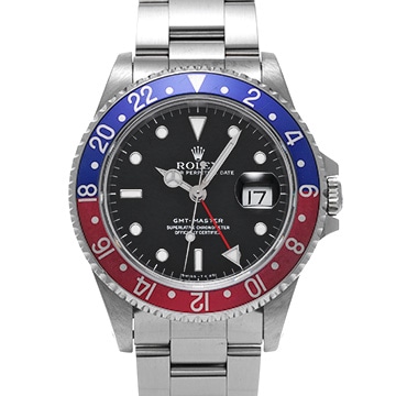 ロレックス GMTマスター 16700 ブラック メンズ 時計 【中古】【wristwatch】