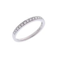 ヴァンドーム ハーフエタニティリング シルバー Pt950プラチナ レディース ジュエリー 【中古】【jewelry】