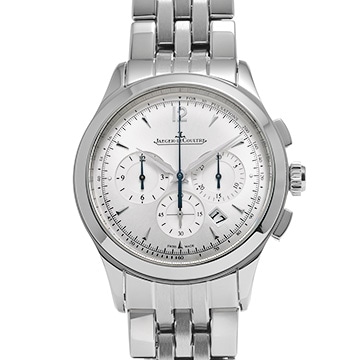ジャガー ルクルト マスター クロノグラフ Q1538420 シルバー メンズ 時計 【中古】【wristwatch】