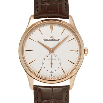 ジャガー ルクルト マスター ウルトラスリム スモールセコンド Q1212510 エッグシェルベージュ メンズ 時計 【中古】【wristwatch】