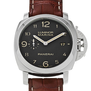 パネライ ルミノールマリーナ 1950 3デイズ オートマティック PAM00359 ブラック メンズ 時計 【中古】【wristwatch】