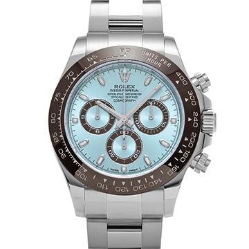 ロレックス コスモグラフ デイトナ 116506 アイスブルー/チェスナットブラウン メンズ 時計 【中古】【wristwatch】