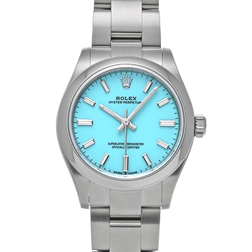 ロレックス オイスターパーペチュアル 31 277200 ターコイズブルー ユニセックス 時計 【中古】【wristwatch】