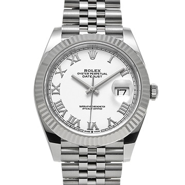 ロレックス デイトジャスト 41 126334 ホワイト メンズ 時計 【新品】【wristwatch】