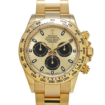 ロレックス コスモグラフ デイトナ 116508 シャンパン/ブラック メンズ 時計 【中古】【wristwatch】