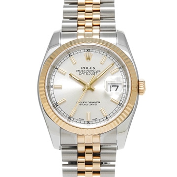 ロレックス デイトジャスト 116233 シルバー メンズ 時計 【中古】【wristwatch】