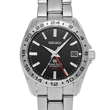 グランドセイコー メカニカル GMT SBGM001 ブラック メンズ 時計 【中古】【wristwatch】
