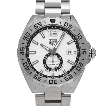 タグ ホイヤー フォーミュラ1 キャリバー6 WAZ2013.BA0842 ホワイト メンズ 時計 【中古】【wristwatch】