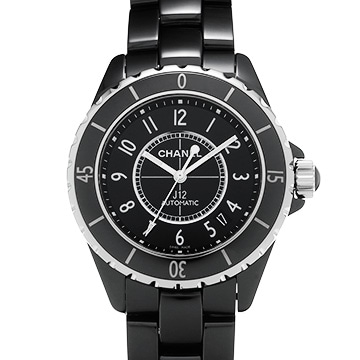 シャネル J12 38MM H0685 ブラックラッカー メンズ 時計 【中古】【wristwatch】
