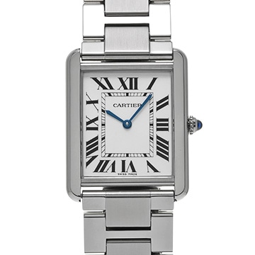 カルティエ タンク ソロ LM W5200014 シルバー ユニセックス 時計 【中古】【wristwatch】