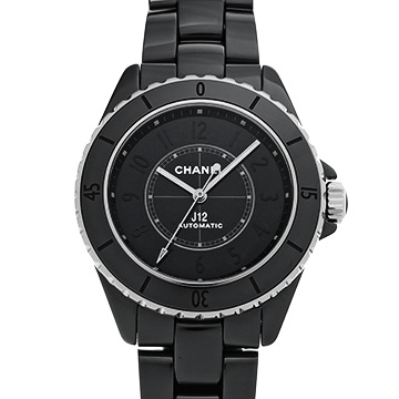 シャネル J12 ファントム キャリバー12.1 38MM H6185 ブラック メンズ 時計 【中古】【wristwatch】