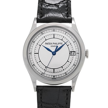 パテック フィリップ カラトラバ 5296G-001 シルバー メンズ 時計 【中古】【wristwatch】