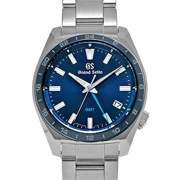 グランドセイコー スポーツコレクション クォーツ GMT SBGN021 ブルー メンズ 時計 【中古】【wristwatch】