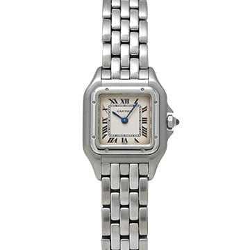 カルティエ パンテール SM W25033P5 シルバー レディース 時計 【中古】【wristwatch】