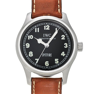 IWC パイロットウォッチ マーク 15 スピットファイア バトルオブブリテン IW3253005 ブラック メンズ 時計 【中古】【wristwatch】